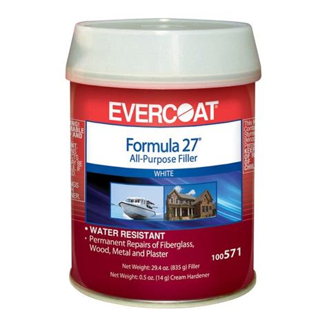 Evercoat Resin Formula 27 Pt 100571 Zoro