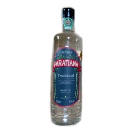 Cachaça Paratiana Tradicional 700ml Cachaça Carioca