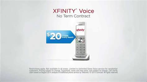 Xfinity Voice Unlimited Saver Package Tv Commercial Service For Your