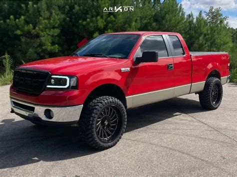 2007 Ford F 150 Wheel Offset Aggressive 1 Outside Fender Leveling