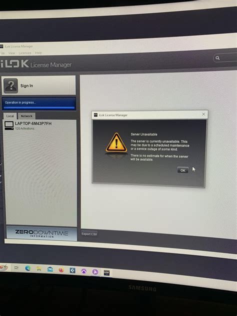 Well looks like ilok servers are down. Here’s to me regretting not ...