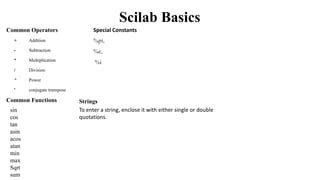 Scilab | PPT