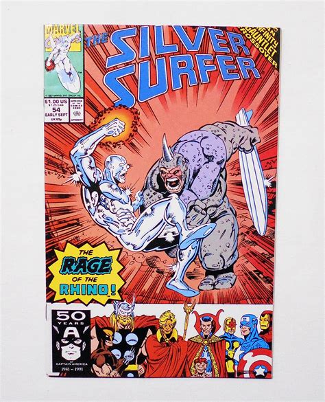 Amazon Co Jp Silver Surfer Vs Rhino An Infinity Gauntlet