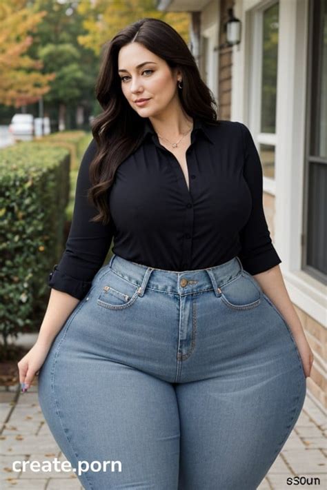 Hips Wider Than Shoulders Hyper Hips Curvaceous Ai Porn