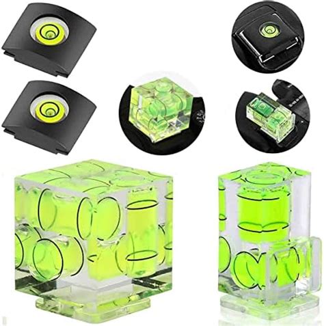 Amazon Hot Shoe Level Pack ChromLives Shoe Bubble Level Camera