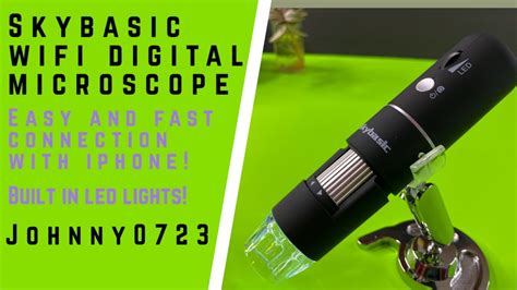 Skybasic WIFI Digital Microscope With LED Lights App Control Wireless