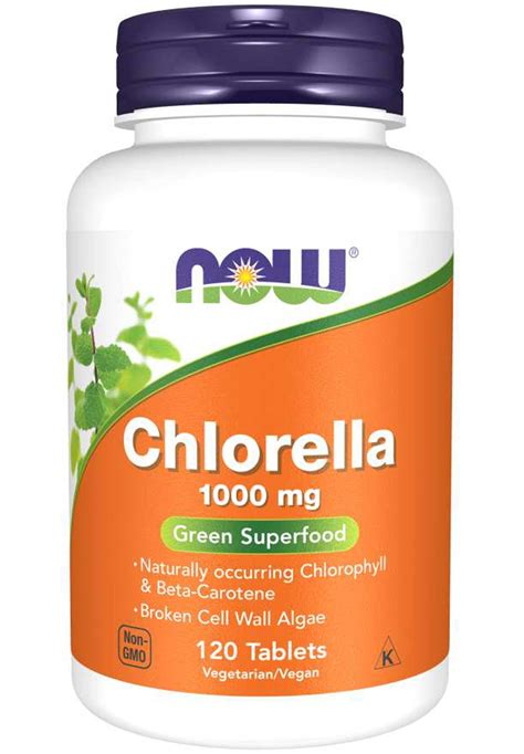 NOW Chlorella 1000 mg – Supplement First