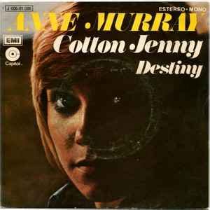 Anne Murray - Cotton Jenny (1972, Vinyl) | Discogs