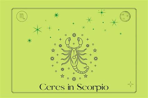 Ceres In Scorpio Woman Man Meaning Personality The Astrology Site