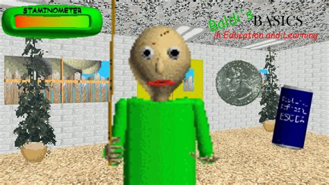 Playing Baldis Basics For The FIRST TIME YouTube