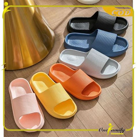 Jual One S Sandal Slop Rumah Hotel Bahan Eva Sendal Karet Kamar Mandi