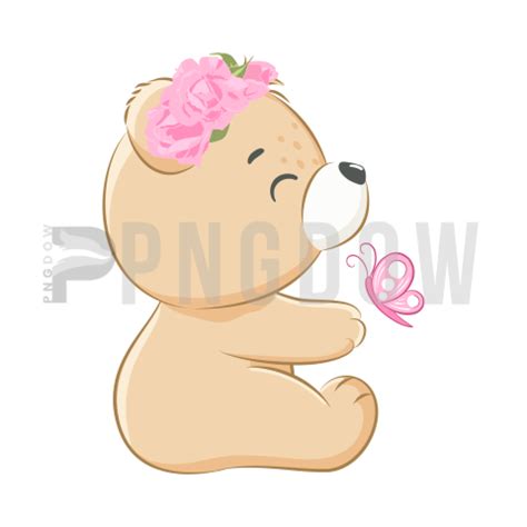 Tags - cute bear with transparent background - Pngdow - Free and ...