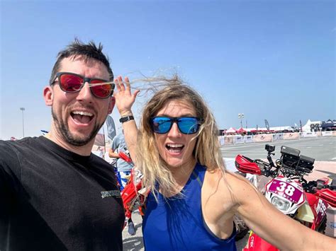 The Ross Gazette Follow Girl On A Bike As She Conquers Qatar Rally