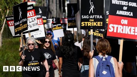 Sag Strike Why Hollywood Actors Have Walked Off Set Bbc News