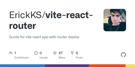 GitHub ErickKS Vite React Router Guide For Vite React App With