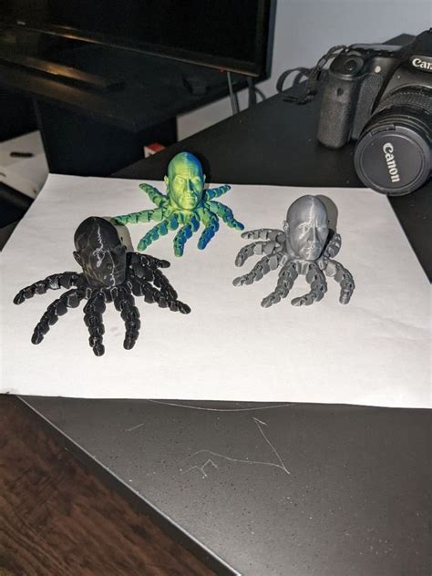 Articulated Rocktopus The Rock Octopus 3d Print Etsy