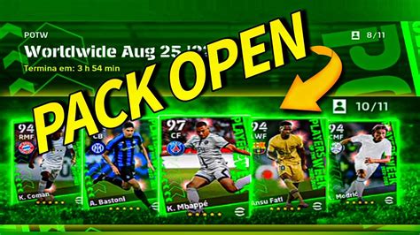 Potw Contratando Novos Jogadores Mega Pack Open No Efootball