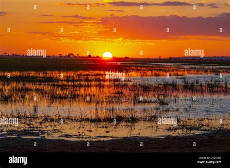 Sunset in Africa Stock Photo - Alamy