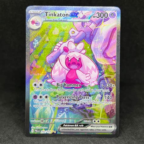 Pokemon TCG Tinkaton Ex Special Illustration Rare 262 193 2023 Scarlet