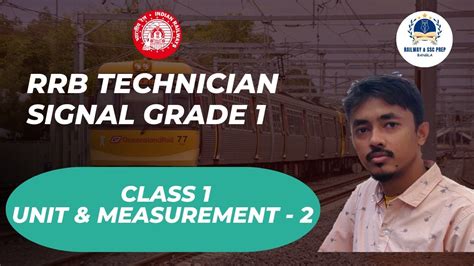 Rrb Technician Signal Grade I Class I Unit Measurement I