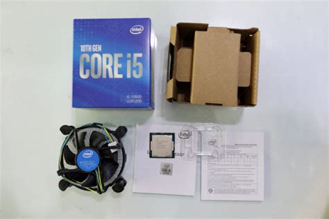 Cpu Intel Core I5 10600 33ghz Turbo 48ghz 6 Nhân 12 Luồng 12mb