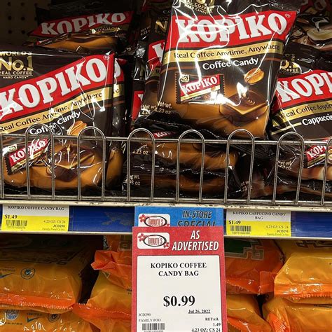 Kopiko Coffee Candy Mouthwatering Taste Of Sweet And Savory Flavors