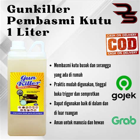 Jual Racun Pembasmi Kutu Kasur Busuk Gunkiller Spray Ml Super Ampuh