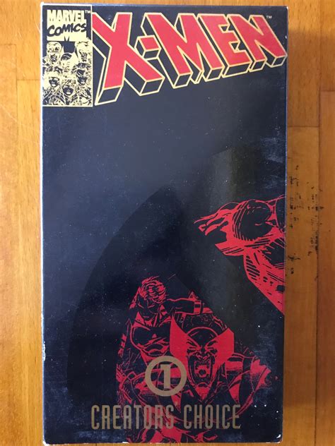 X Men Night Of The Sentinels Vhs Etsy