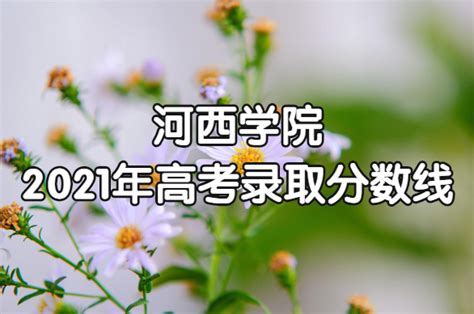 河西学院2021年高考录取分数线是多少？多少分能上？