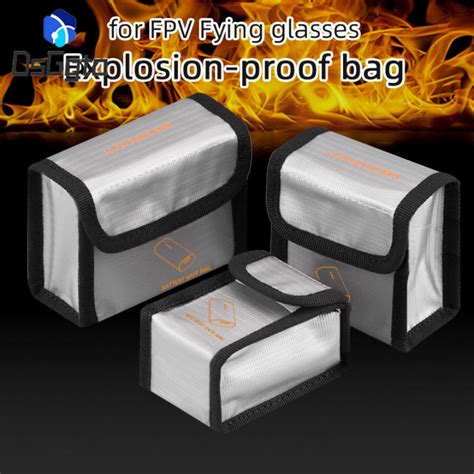 Portable Battery Explosion Proof Safety Bag Compatible For Fpv Combo