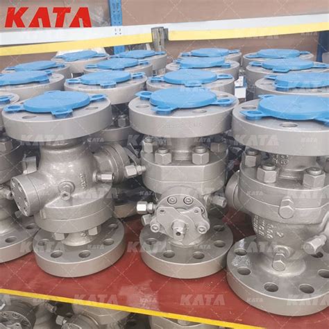 Kata API6d Forged Steel Trunnion Mounted Ball Valve 2 900lb A105n