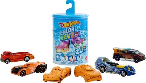 Hot Wheels Color Reveal 2 Pack Of 1 64 Scale Vehicles With Surprise