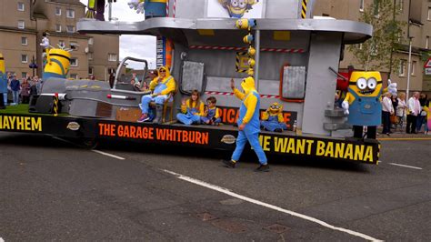 Whitburn Gala Day Parade 2018 Youtube