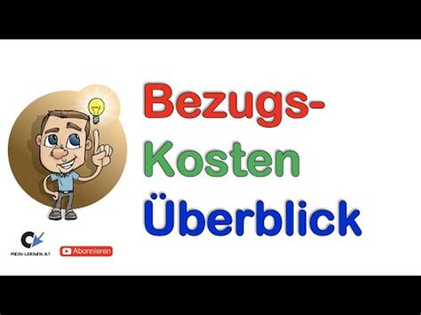 Bezugskosten Definition Und Verbuchung YouTube