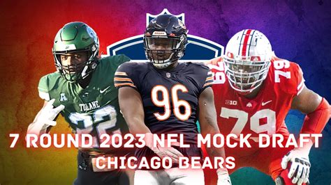 7 Round 2023 Nfl Mock Draft Chicago Bears Youtube