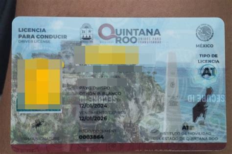 En estos estados son válidas las licencias de conducir de Quintana Roo