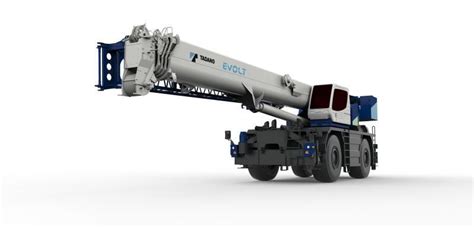 ConExpo Tadano Introduces Prototype Of Fully Electric GR 1000XLL EVOLT