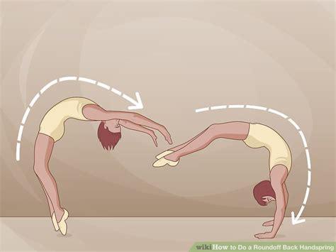 How To Do A Roundoff Back Handspring Steps With Pictures