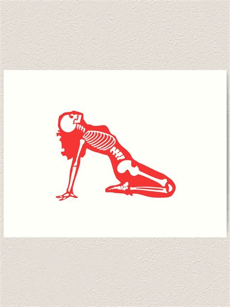 Red Skeleton Radiology Babe Skull Sticker Hot Girl Sexy Y K Motorcycle