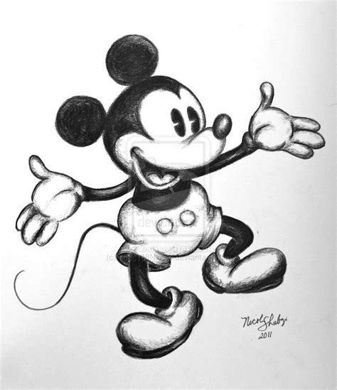 Old Mickey Mouse Drawings