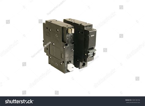 Front Back View Black Circuit Breaker Stock Photo 538136746 Shutterstock