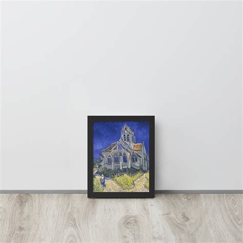 The Church In Auvers Sur Oise View From The Chevet 1890 Etsy