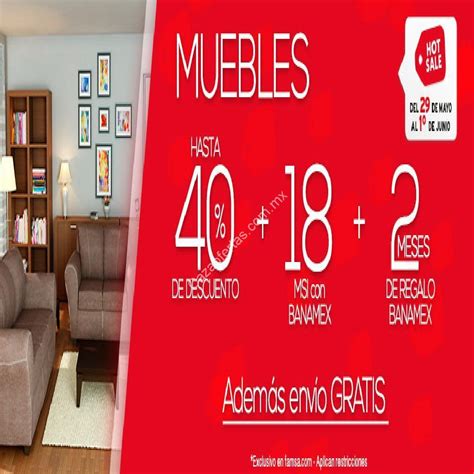 Promociones y ofertas Famsa Hot Sale hasta de descuento MSI envío gratis