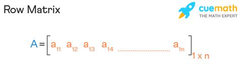 Row Matrix: Definition, Formula, Properties, Examples, FAQs, 40% OFF