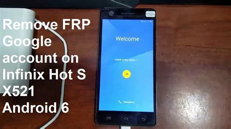How To Remove Google Account On Infinix Hot S X521 Android 6 YouTube