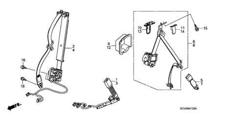 Honda Element Belt Diagram