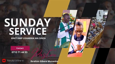 Live Kkkt Usharika Wa Sinza Sunday Service Ibada Ya Pili