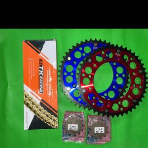 Jual Gear Set CRF 150 520 ROZ Rantai TK 520 ORI Kota Bogor