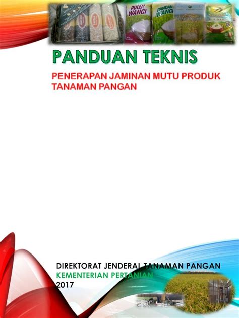 Pdf Penerapan Jaminan Mutu Produk Tanaman Pphtp Tanamanpangan