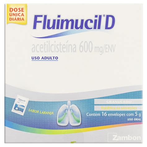 Fluimucil D 600mg Laran 16 Env
